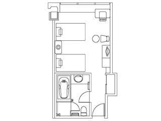 Park Twin Room , Accommodation in The Prince Park Tower Tokyo