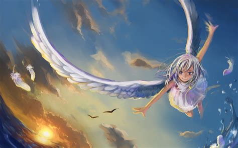 Anime Flying Wallpapers - Top Free Anime Flying Backgrounds - WallpaperAccess