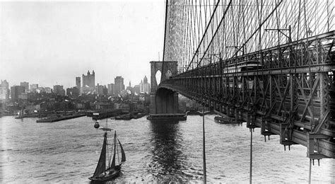 (G)REENWICH (V)ILLAGE (D)AILY (P)HOTO: Brooklyn Bridge 1920