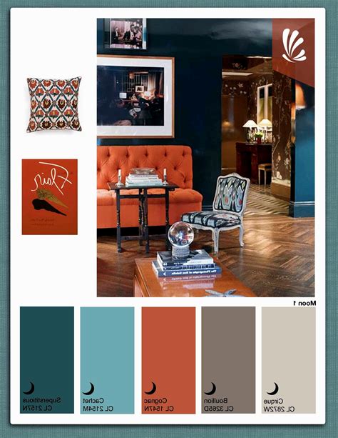 Burnt Orange And Turquoise Living Room - bestroom.one