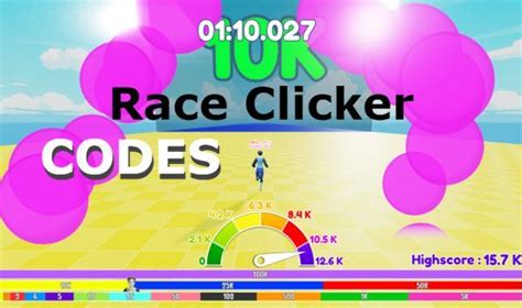 Race Clicker Codes - Roblox - Updated 2024