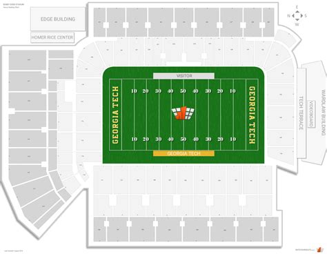 Bobby Dodd Stadium (Georgia Tech) Seating Guide - RateYourSeats.com