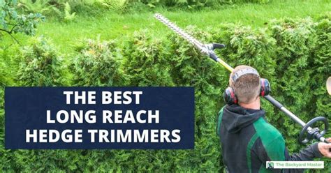 The 5 Best Long Reach Hedge Trimmers: 2024 Reviews - The Backyard Master