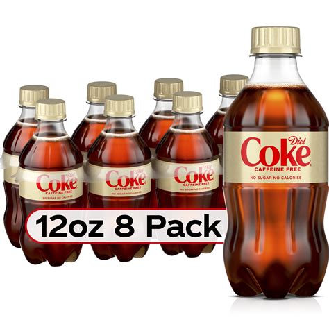 Diet Coke Caffeine Free Soda Pop, 12 fl oz, 8 Pack Bottles - Walmart.com