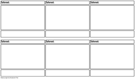 Blank Storyboard Template Film Storyboard by nl-examples