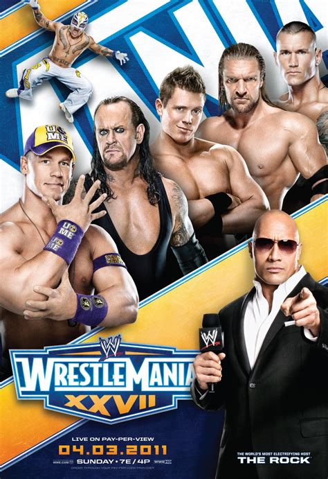 WWE Wrestlemania (#6 of 16): Extra Large Movie Poster Image - IMP Awards