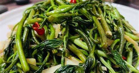 Sweet Potato Leaves Stir Fry | 辣炒红薯叶 Recipe | Samsung Food App