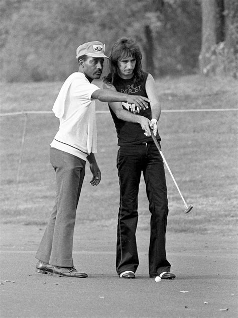 Nashville Then: Alice Cooper playing golf in Nashville Oct. 1974