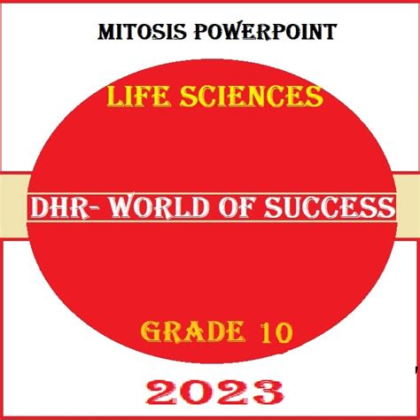 GRADE 10 LIFE SCIENCES POWERPOINT PRESENTATION ON CELL DIVISION ...