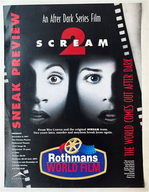 Scream 2 Poster – Poster Museum