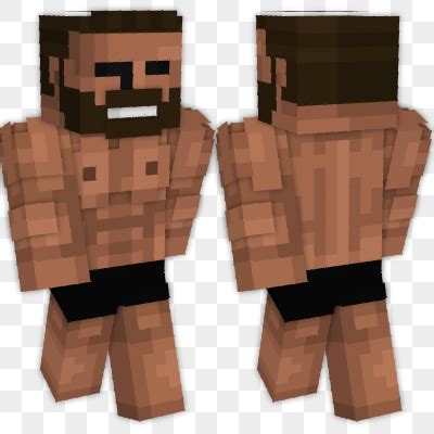 Gigachad Muscles Minecraft Skin | laby.net