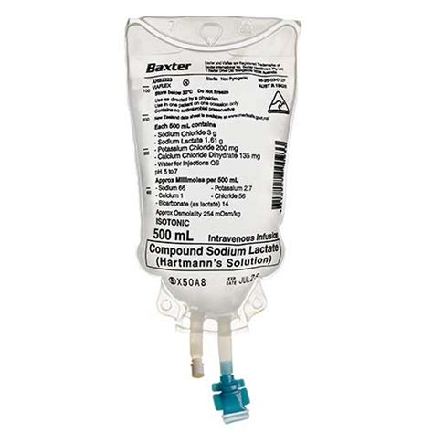 Viaflex Hartmann's IV Solution | Compound Sodium Lactate