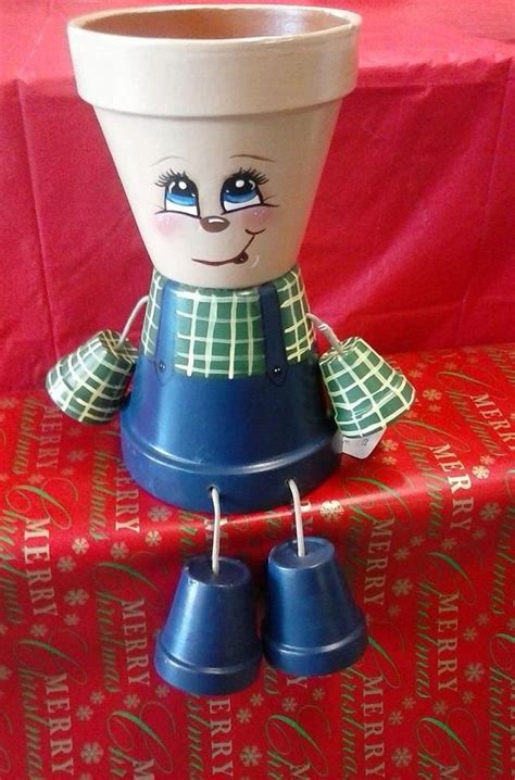 17 Best images about flower pot people on Pinterest | Planters, A 4 and Hand painted
