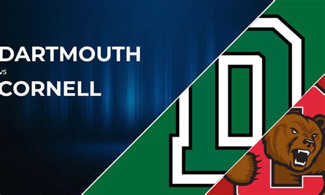 How to watch Dartmouth Big Green vs. Cornell Big Red: Live stream info, TV channel, game time ...