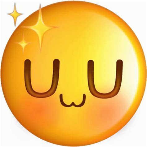 Uwu Emoji Sticker - Uwu Emoji - Discover & Share GIFs