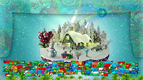 Free project files for winter themed puzzle game. Creative Commons with ...