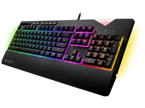 ASUS XA01 ROG Strix Flare Cherry MX Red Gaming Keyboard - 90MP00M0 ...