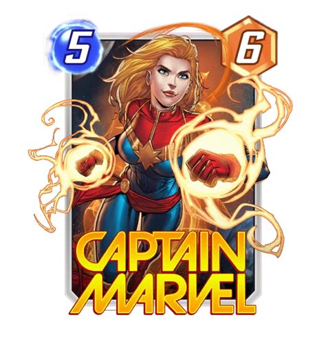 Captain Marvel - MARVEL SNAP Cards - Out of Cards