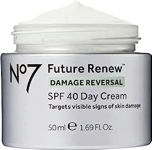 Boots No7 Future Renew Damage Reversal Day Cream SPF40 50ml, 50 ml (Pack of 1) : Amazon.co.uk ...