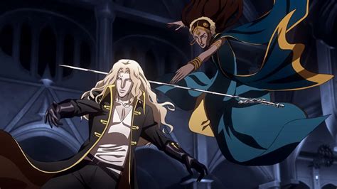 Alucard, Trevor and Sypha vs. Vampires part 2 | Castlevania Season 2 ...