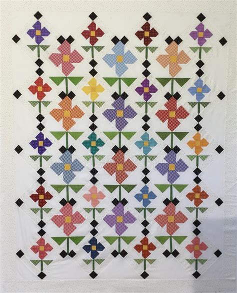 May Flowers PDF Quilt Pattern – MayLily Quilt