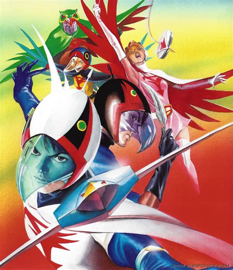 Gatchaman (Series) Artwork / Battle of the Planets / G-Force | Sega / Shin Force > Anime > Gatchaman