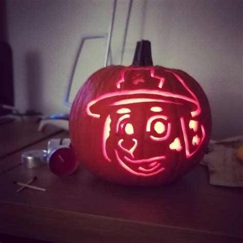 Paw Patrol Pumpkin carving | Pumpkin carving, Pumpkin, Halloween pumpkins carvings