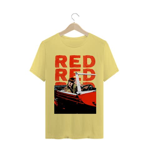T-Shirt Estonada Taylor Swift - Red (Estonado) R$82,73 em