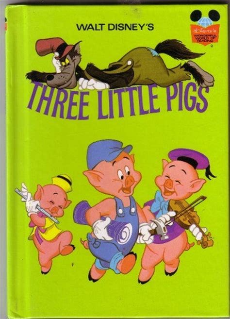 Walt Disney's Three Little Pigs Book...1972