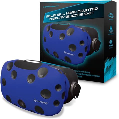 Hyperkin GelShell Headset Silicone Skin for HTC Vive (Blue): PC: Video ...