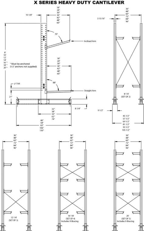 Cantilever Rack Heavy Duty for Warehouses | PWD