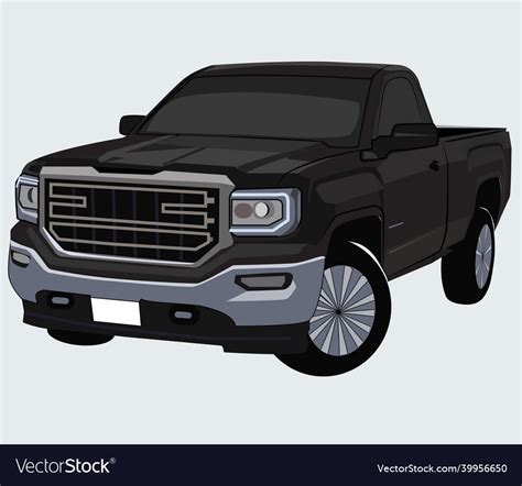 Car side view Royalty Free Vector Image - VectorStock