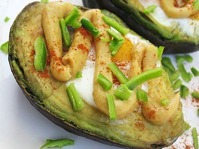 Baked Avocado and Egg with Miso Butter | Lisa's Kitchen | Vegetarian Recipes | Cooking Hints ...