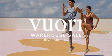 Vuori Warehouse Sale | JUNE 20-23 & 27-30, 2024 | Riverside, CA ...