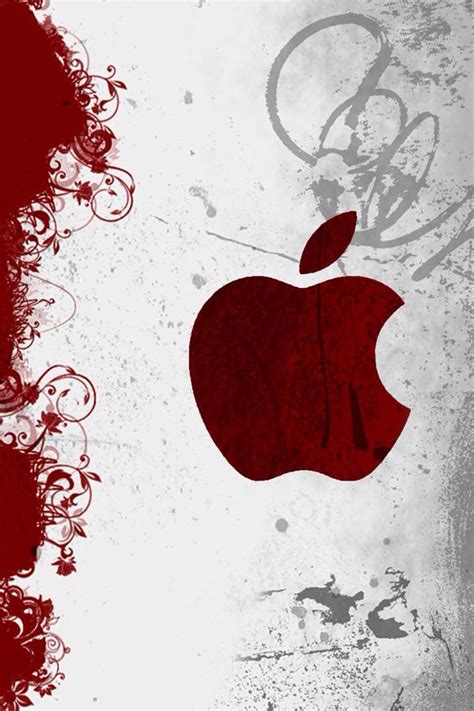 Red apple Logo | Apple logo wallpaper iphone, Apple wallpaper, Apple ...