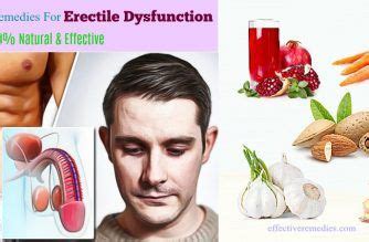 12 Best Natural Home Remedies For Erectile Dysfunction Revealed