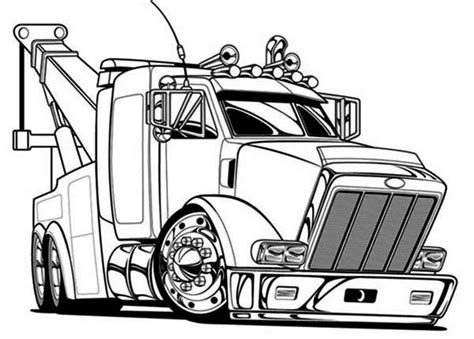 Truck #135729 (Transportation) – Free Printable Coloring Pages