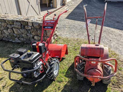 Old Troy Bilt Tiller at Garden Equipment