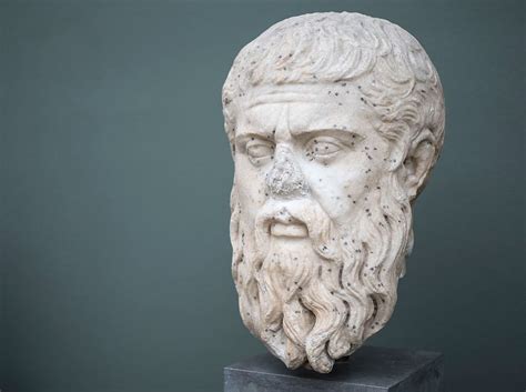 HD wallpaper: plato, sculpture, art, statue, ancient, portrait, marble ...