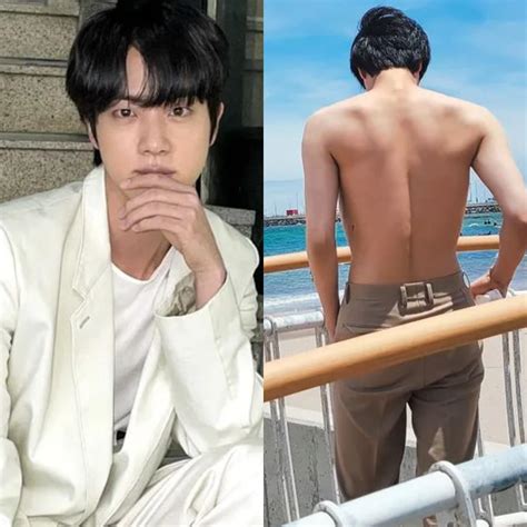 BTS Jin shows his sexy tattoo and fans went crazy