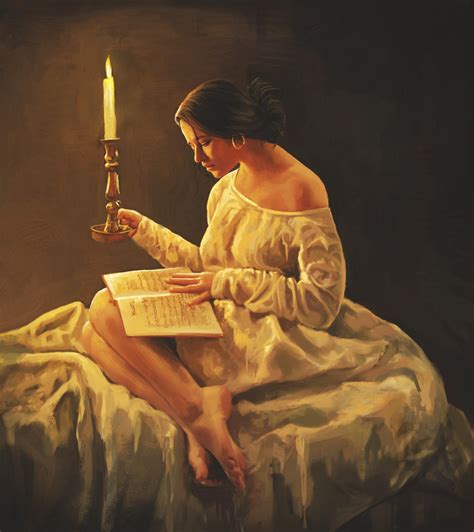 Candleligh Painting by chardin-80 on DeviantArt