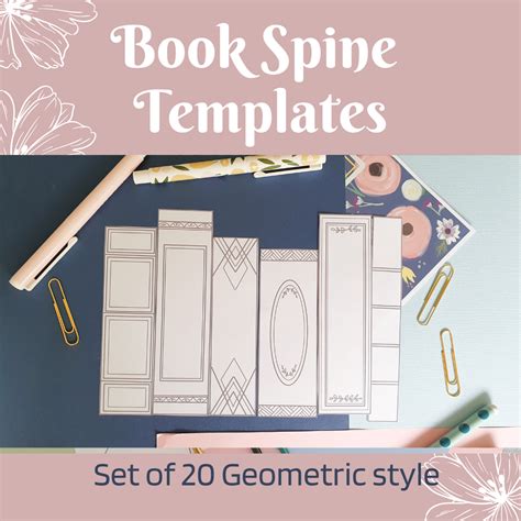 Book Spine Template - Modern Style | Made By Teachers