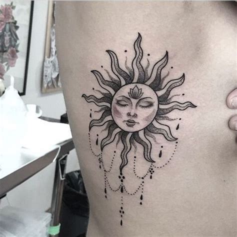 Hippie Sun Tattoo - All About Tatoos Ideas