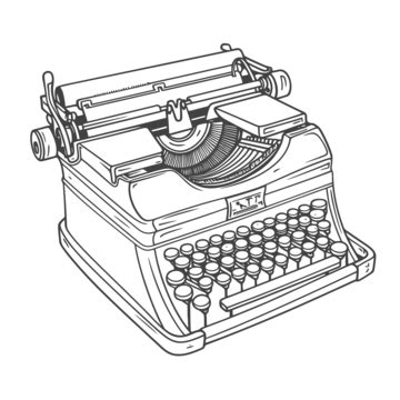 Typewriter Outline