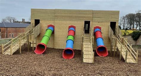 Commercial Tunnel slide - O Rourke Playscapes | Playground Equipment ...