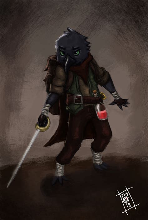 [ART] Squak the Kenku Bard : r/DnD