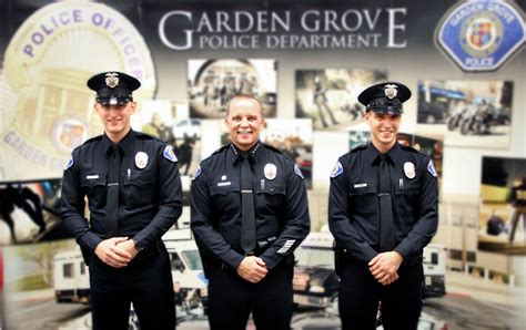 Police Department Recruitments | City of Garden Grove