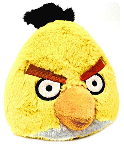 Angry Birds Yellow Bird 12 Plush With Sound Commonwealth Toys - ToyWiz