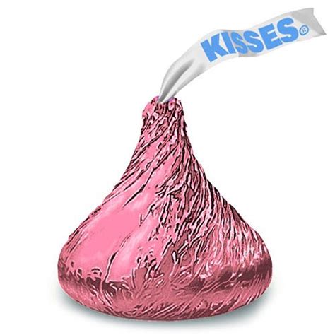 Hershey Pink Kisses ~ 4.1lb Bag bulk candy | Kisses chocolate, Chocolate milk, Hershey kisses