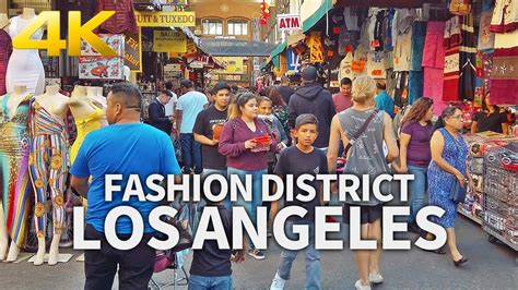 LOS ANGELES - LA Fashion District, Downtown Los Angeles, California, USA, Travel, 4K UHD - YouTube